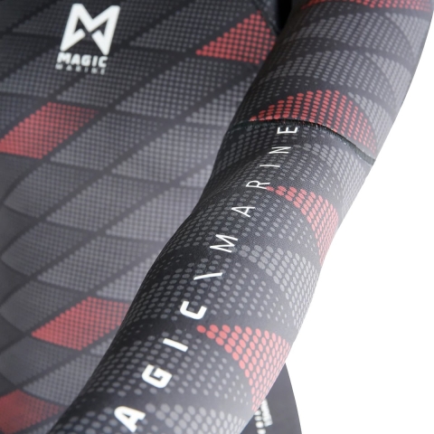 Magic Marine Racing Vest Neoprene winter 3 mm Flatlock dames wetsuit top, L