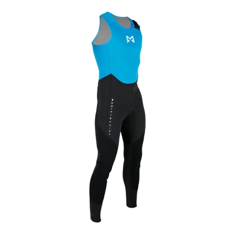 Magic Marine Brand Long John 2 mm wetsuit blauw unisex, L