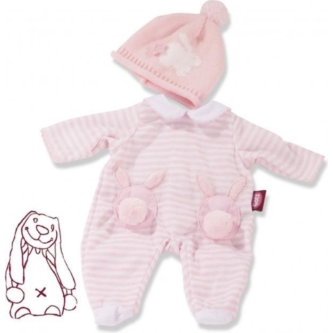 Götz Poppenkleding - Boxpak/Muts - 30-33 cm - Rabbit - Götz - OneSize - Poppenkleding