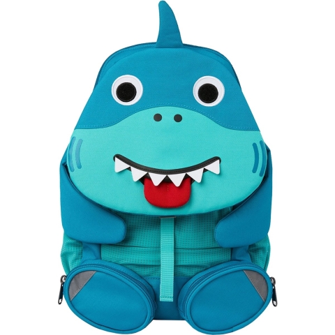 Affenzahn Rugzak - Groot - Friend Shark - Blauw - Affenzahn - OneSize - Rugzak