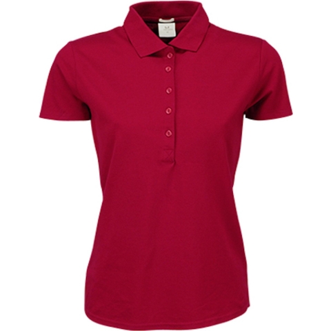 Tee Jays TJ145 Women´s Luxury Stretch Polo - Deep Red - XL