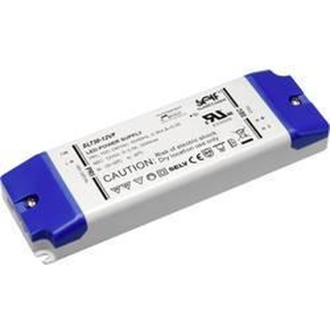 Self Electronics SLT30-24VFG LED-transformator Constante spanning 30 W 0 - 1.25 A 24 V/DC Niet dimbaar, Geschikt voor meubels, Overbelastingsbescherming 1