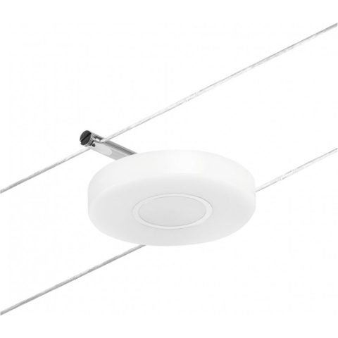 Paulmann DiscLED 94426 Kabelsysteem compleet LED Chroom (mat), Chroom
