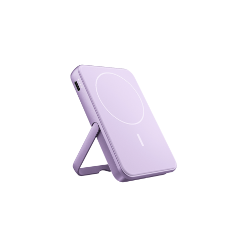 Fresh 'n Rebel 5000 Mah Draadloos Opladen Magnet Wireless Powerbank Paars