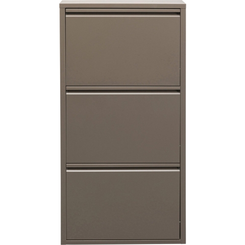 Kare Design Caruso Schoenenkast 3 laden taupe