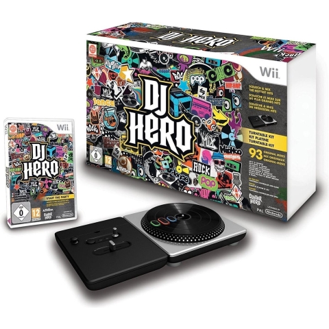 DJ Hero + Draaitafel
