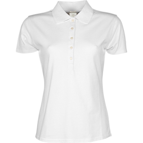 Tee Jays TJ145 Women´s Luxury Stretch Polo - White - 3XL