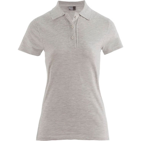 Promodoro E4005F Women´s Superior Polo - Ash (Heather) - L