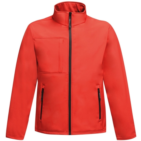 Ragetta RG688 Men´s Softshell Jacket - Octagon II - Classic Red/Black - XXL