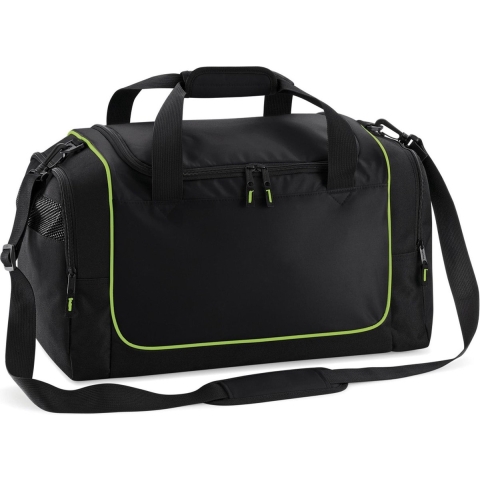 Quadra QS77 Teamwear Locker Bag - Black/Lime Green - 47 x 30 x 27 cm