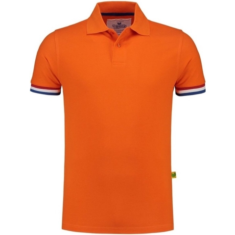 Oranje polo shirt Holland voor heren S -