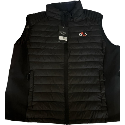 Tee Jays TJ9624 Men´s Crossover Bodywarmer - Black/Black - XXL