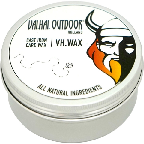 Valhal Outdoor - wax voor gietijzeren pannen