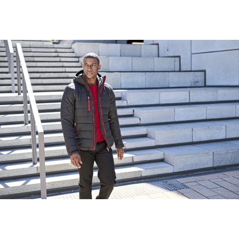 Ragetta RG241 Navigate Thermal Jacket - Black/Lime - XL