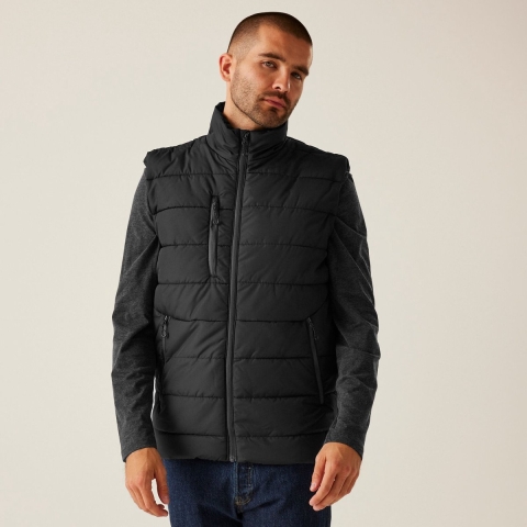 Ragetta RG892 Navigate Thermal Bodywarmer - Black/Seal Grey - S