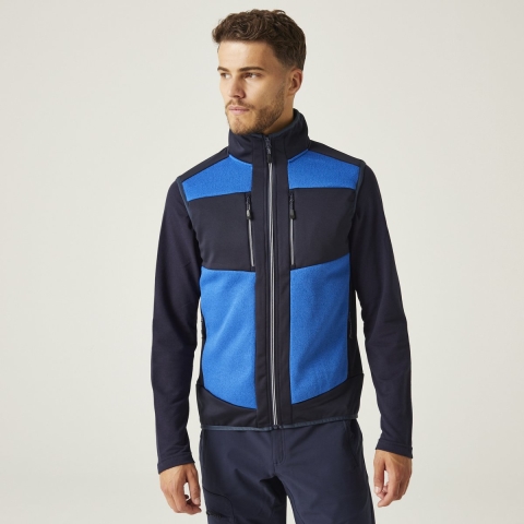 Ragetta RG914 E-volve Unisex Knit Effect Stretch Bodywarmer - Strong Blue/Navy - XXL