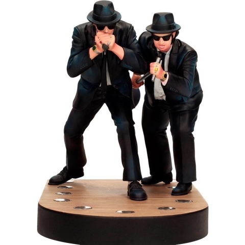 Blues Brothers Statue Jake & Elwood On Stage 17 cm