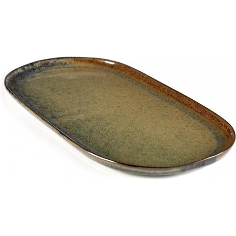Serax Surface By Sergio Herman Tapasschaal 17x35,5 Set Van 4 Indi Grey