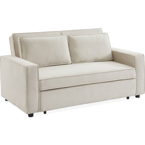 sweeek - 3-zits velours slaapbank B 172,5 x D 91,5 x 88,5cm