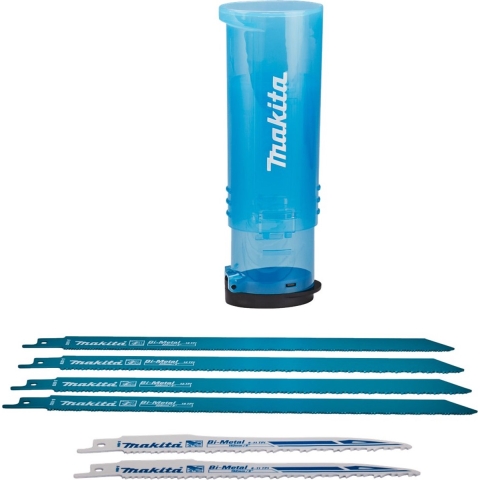 Makita Accessoires Reciprobladenset 6-delig in sluitbare en herbruikbare koker - B-44448