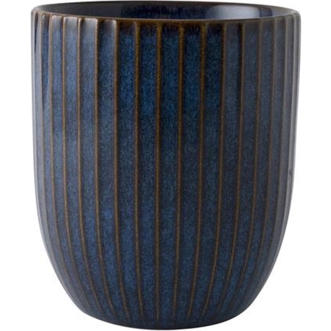 Dutch Rose Sapphire Beker Zonder Oor 26cl Blauw Doos A 4 Stuks