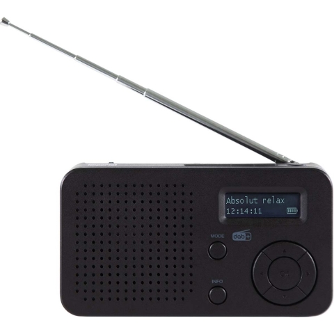 Imperial DABMAN 17 draagbare DAB+/FM-radio met Bluetooth zwart - 22-128-00