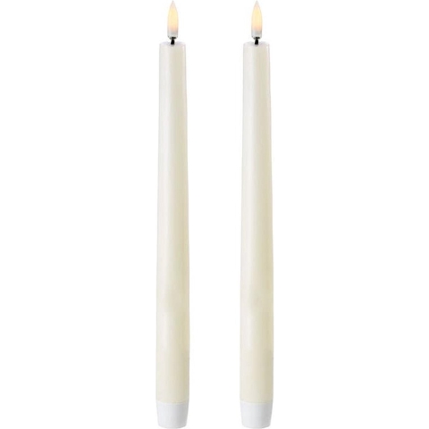 Uyuni Led Tafelkaars Ivory- 25CM - Set van 2