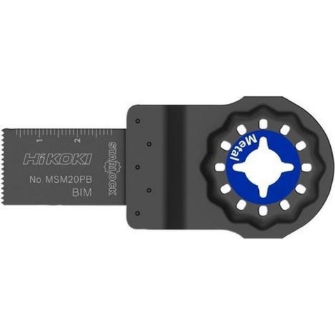 Hikoki Accessoires 782713 | MSM20PB | Multitool blad | Starlock | 20 x 30 x 0,7mm | 5st - 782713