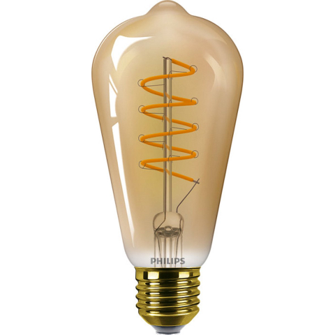 Signify 31553200 Gloeilamp-lamp E27 Peer 4 W Warmwit (Ø x l) 65 mm x 143 mm 1 stuk(s)