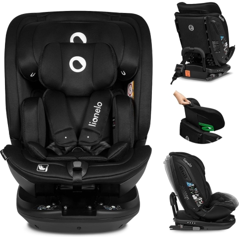 Lionelo Bastiaan RWF i-Size - Autostoeltje - ISOFIX - 0-36kg - Zijbescherming