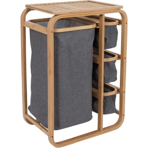 Bo-Camp - Urban Outdoor - Kast - Kemptown - Bamboe - Grijs