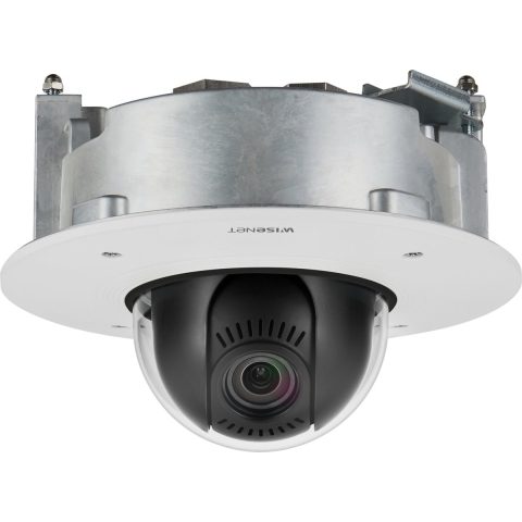 Hanwha XND-8081FZ bewakingscamera Dome IP-beveiligingscamera Binnen 2560 x 1920 Pixels Plafond/muur