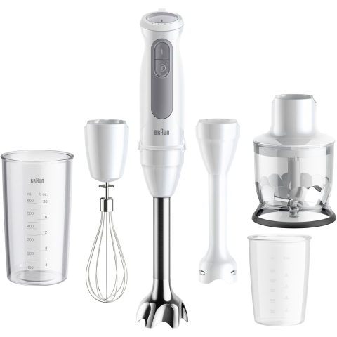Braun MultiQuick 5 MQ50.220M - Staafmixer - Geschikt voor babyhapjes - Wit