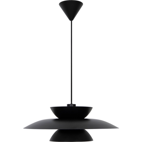 Nordlux Carmen 45-hanglamp-E27-zwart