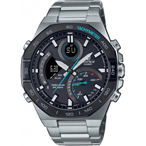 Horloge - CASIO - ECB-950DB-1AEF - 51,2 mm - Zwart