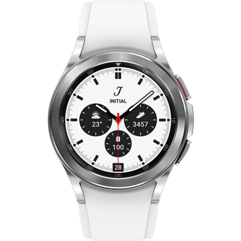 Samsung Galaxy Watch4 Classic - Smartwatch heren en dames - 42mm - Wit/Silver
