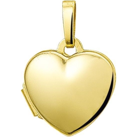 Marie Celeste medaillon hart - Goud