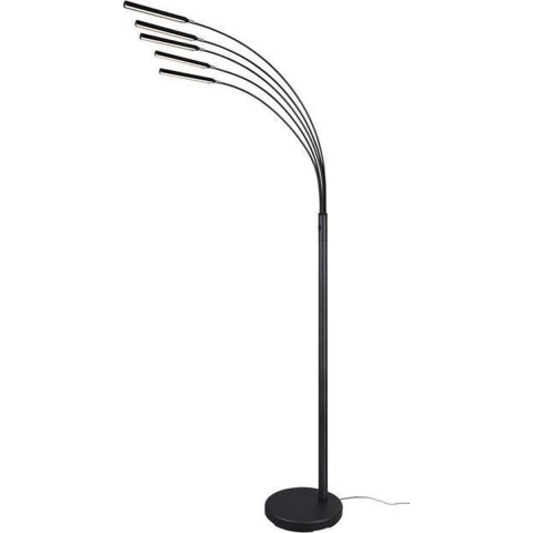 REALITY REED - Staande lamp - Zwart mat - incl. 5x SMD 3,5W - Dimbaar - H195cm