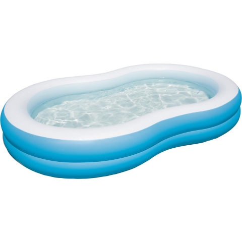 Bestway Opblaasbaar Zwembad 2 Rings - 262x157x 47cm