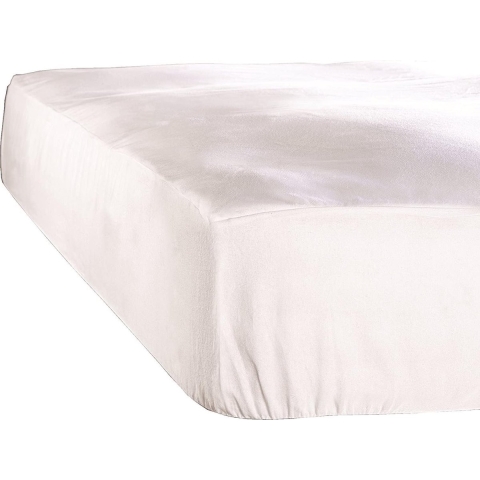 De Witte Lietaer Hoeslaken Case 160 X 220 Cm Katoen Wit