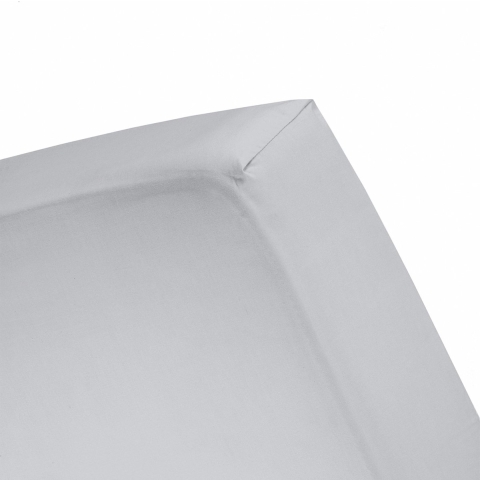 Cinderella - Hoeslaken - Flanel - 140x200/210 cm - Light Grey