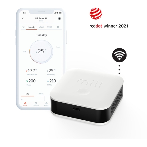 Mill Sense - Smart luchtkwaliteitsmeter