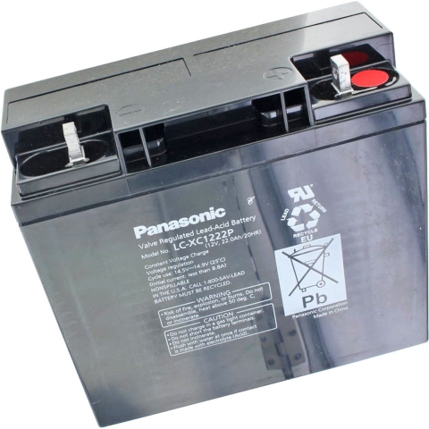 Panasonic LC-XC1222P Cyclische loodbatterij 12 volt 22Ah
