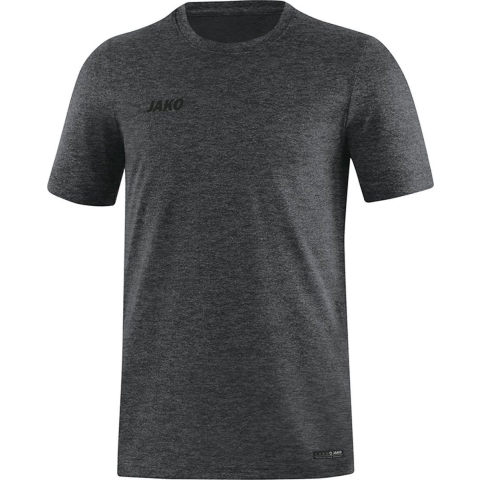 JAKO 6129 T-Shirt Premium Basics - Antraciet Gemeleerd - XL