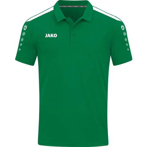 JAKO 6323 Polo Power - Sportgroen - XL