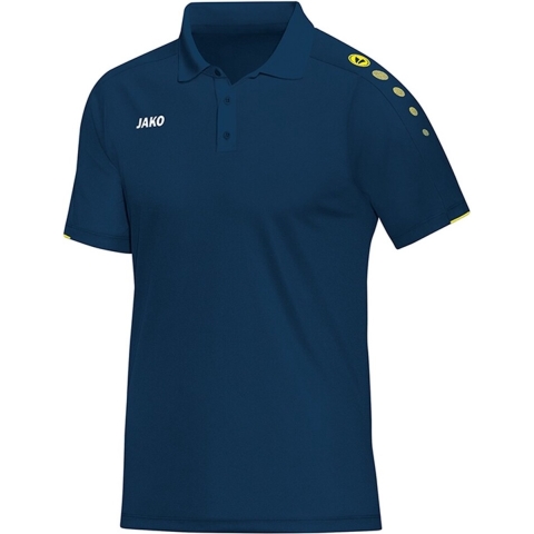 JAKO 6350K Polo Classico Kids - Nachtblauw/Citroen - 152