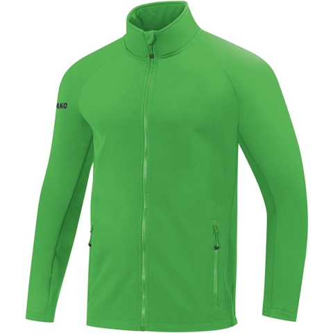 JAKO 7604 Softshelljas Team - Zachtgroen - L