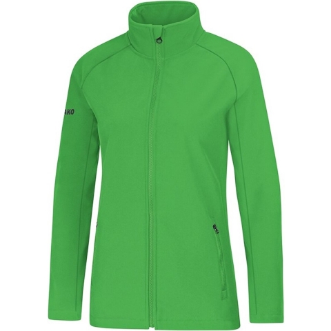 JAKO 7604D Softshelljas Team Dames - Zachtgroen - 44