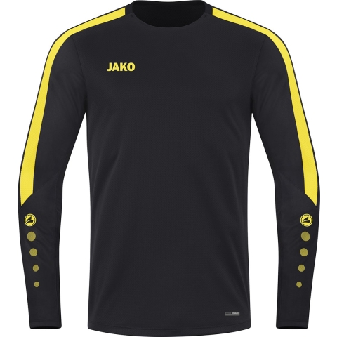 JAKO 8823 Sweater Power - Zwart/Citroen - XL