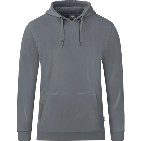 JAKO C6720 Sweater Met Kap Organic - Steengrijs - S
